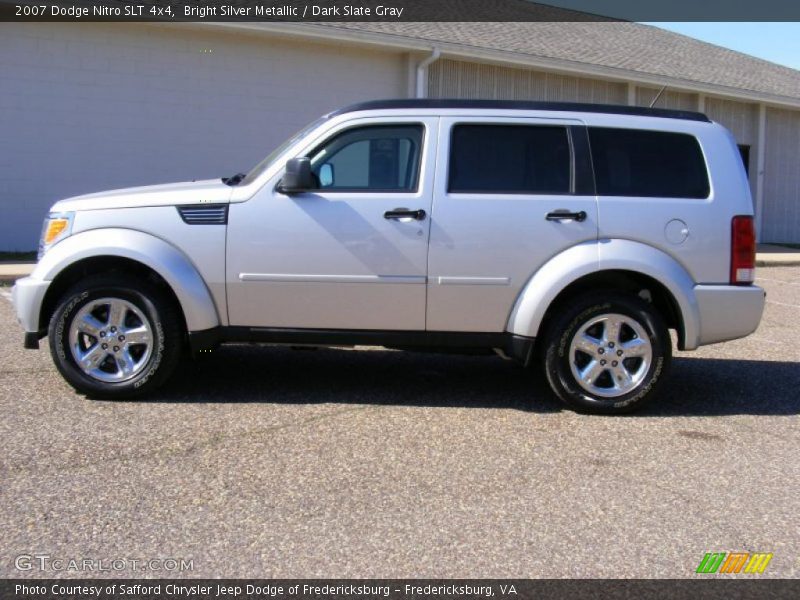Bright Silver Metallic / Dark Slate Gray 2007 Dodge Nitro SLT 4x4