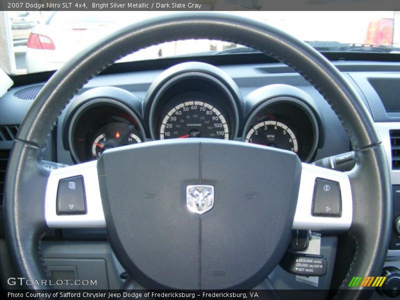 Bright Silver Metallic / Dark Slate Gray 2007 Dodge Nitro SLT 4x4