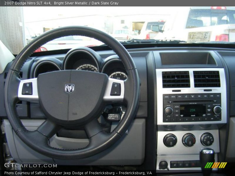 Bright Silver Metallic / Dark Slate Gray 2007 Dodge Nitro SLT 4x4