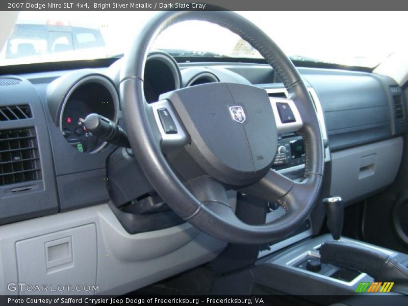 Bright Silver Metallic / Dark Slate Gray 2007 Dodge Nitro SLT 4x4