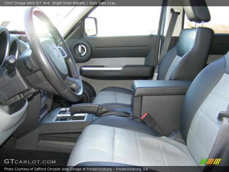 Bright Silver Metallic / Dark Slate Gray 2007 Dodge Nitro SLT 4x4