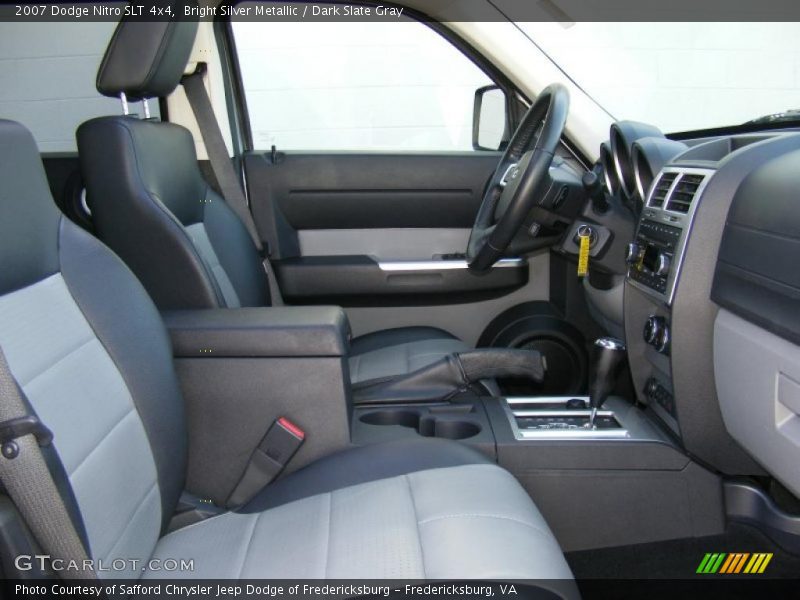 Bright Silver Metallic / Dark Slate Gray 2007 Dodge Nitro SLT 4x4
