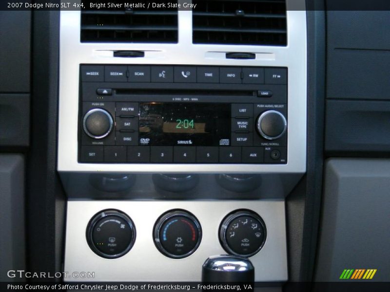 Bright Silver Metallic / Dark Slate Gray 2007 Dodge Nitro SLT 4x4