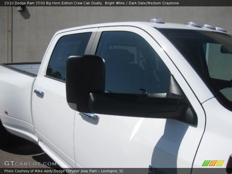 Bright White / Dark Slate/Medium Graystone 2010 Dodge Ram 3500 Big Horn Edition Crew Cab Dually