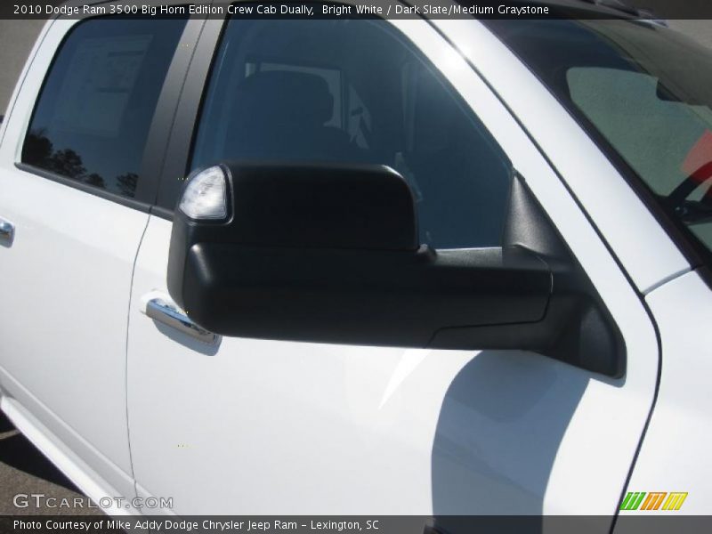 Bright White / Dark Slate/Medium Graystone 2010 Dodge Ram 3500 Big Horn Edition Crew Cab Dually
