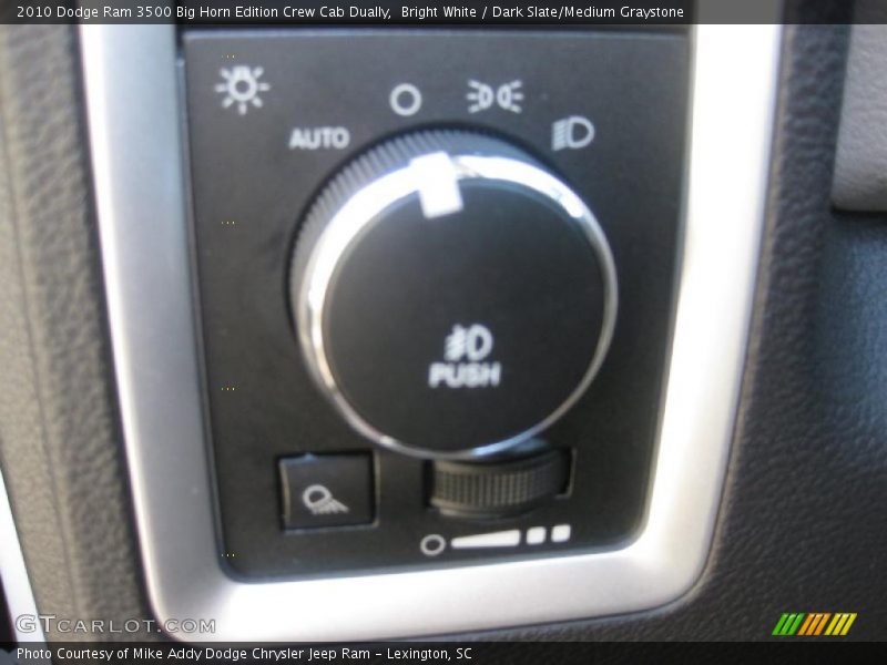 Bright White / Dark Slate/Medium Graystone 2010 Dodge Ram 3500 Big Horn Edition Crew Cab Dually
