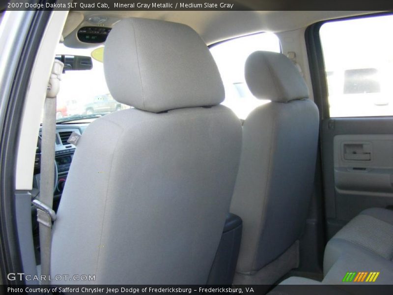 Mineral Gray Metallic / Medium Slate Gray 2007 Dodge Dakota SLT Quad Cab