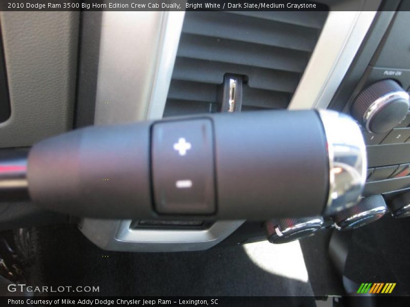 Bright White / Dark Slate/Medium Graystone 2010 Dodge Ram 3500 Big Horn Edition Crew Cab Dually