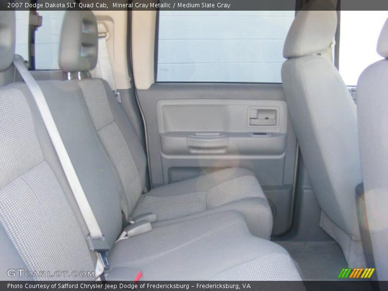 Mineral Gray Metallic / Medium Slate Gray 2007 Dodge Dakota SLT Quad Cab