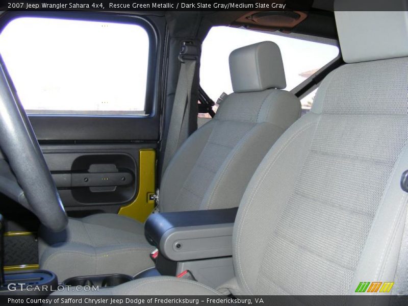 Rescue Green Metallic / Dark Slate Gray/Medium Slate Gray 2007 Jeep Wrangler Sahara 4x4