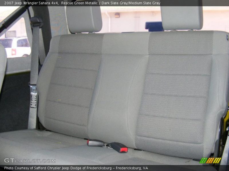 Rescue Green Metallic / Dark Slate Gray/Medium Slate Gray 2007 Jeep Wrangler Sahara 4x4