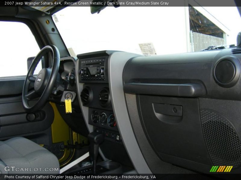Rescue Green Metallic / Dark Slate Gray/Medium Slate Gray 2007 Jeep Wrangler Sahara 4x4
