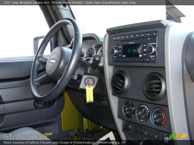Rescue Green Metallic / Dark Slate Gray/Medium Slate Gray 2007 Jeep Wrangler Sahara 4x4