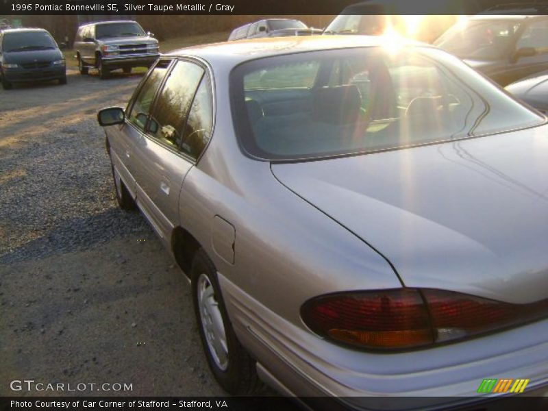 Silver Taupe Metallic / Gray 1996 Pontiac Bonneville SE