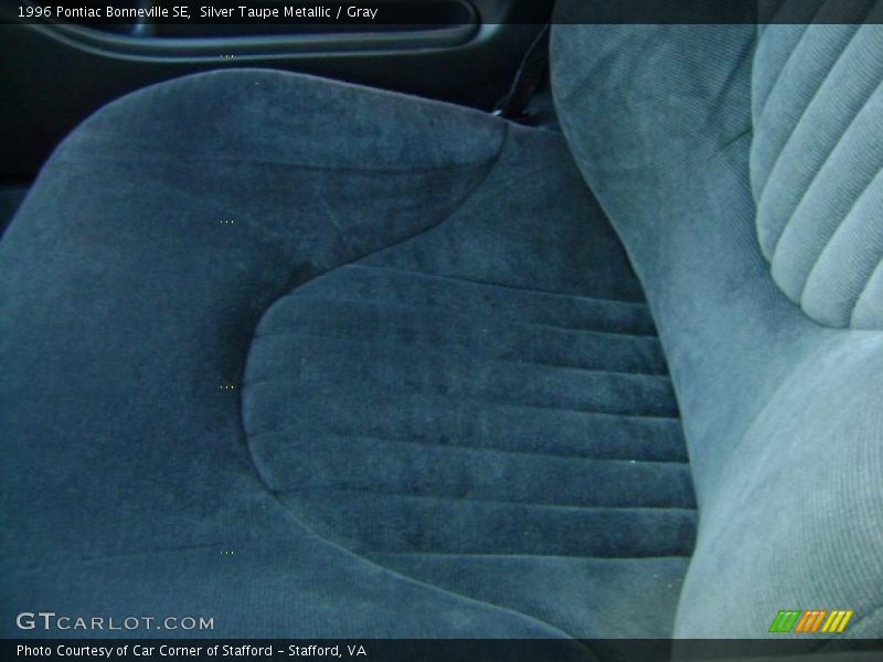 Silver Taupe Metallic / Gray 1996 Pontiac Bonneville SE
