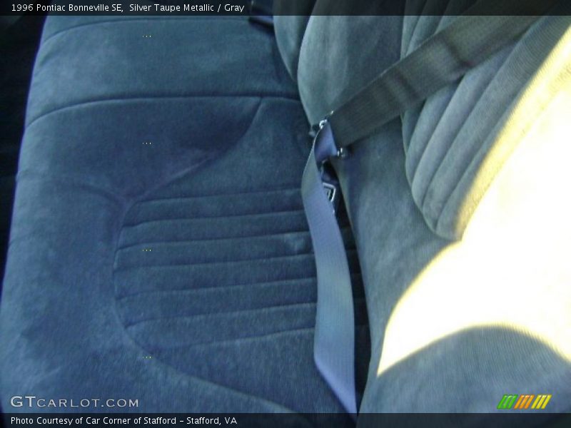 Silver Taupe Metallic / Gray 1996 Pontiac Bonneville SE