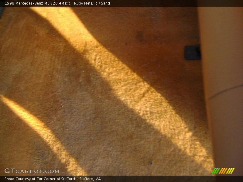Ruby Metallic / Sand 1998 Mercedes-Benz ML 320 4Matic