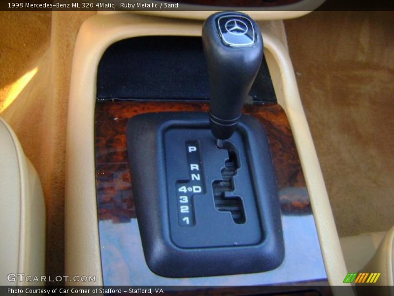 Ruby Metallic / Sand 1998 Mercedes-Benz ML 320 4Matic