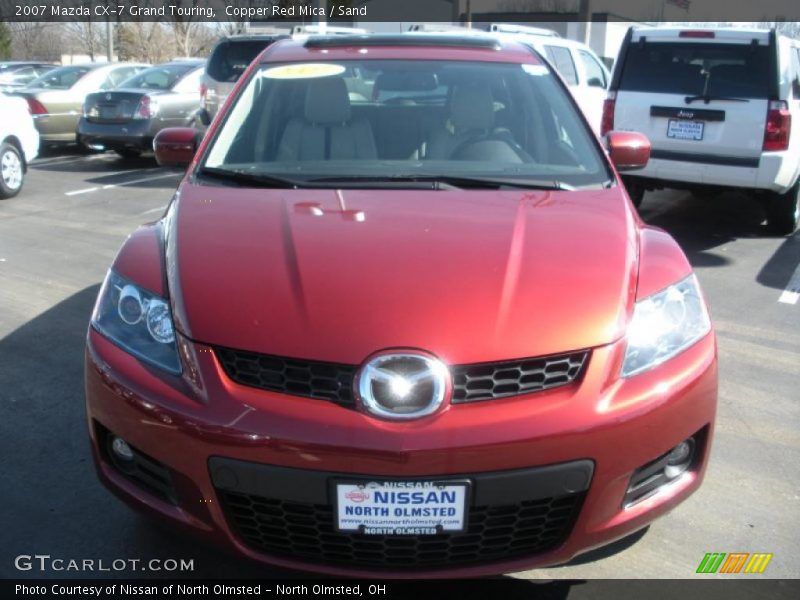 Copper Red Mica / Sand 2007 Mazda CX-7 Grand Touring