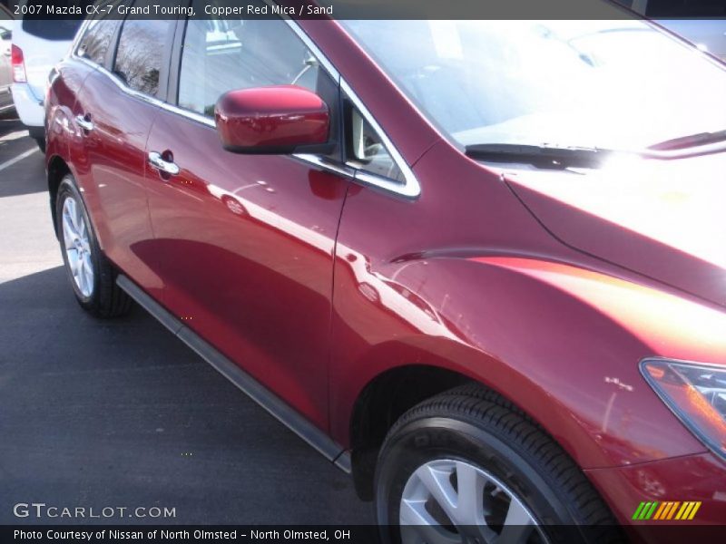 Copper Red Mica / Sand 2007 Mazda CX-7 Grand Touring