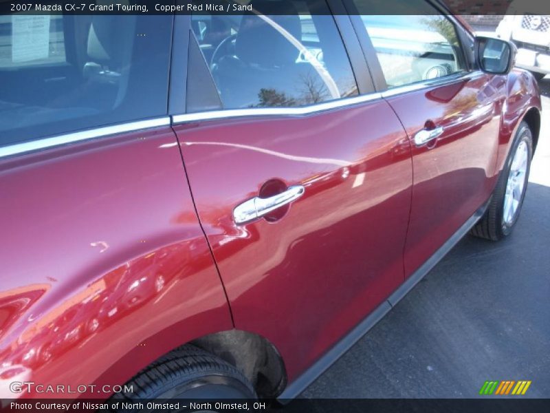 Copper Red Mica / Sand 2007 Mazda CX-7 Grand Touring