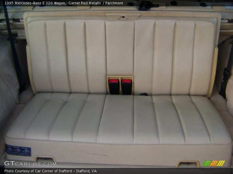 Garnet Red Metallic / Parchment 1995 Mercedes-Benz E 320 Wagon