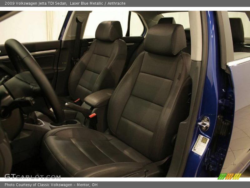 Laser Blue Metallic / Anthracite 2009 Volkswagen Jetta TDI Sedan