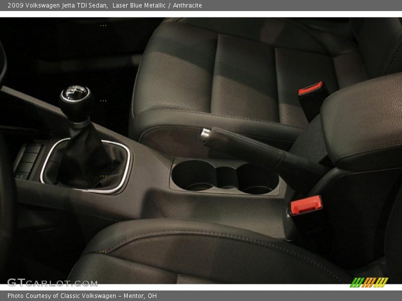 Laser Blue Metallic / Anthracite 2009 Volkswagen Jetta TDI Sedan