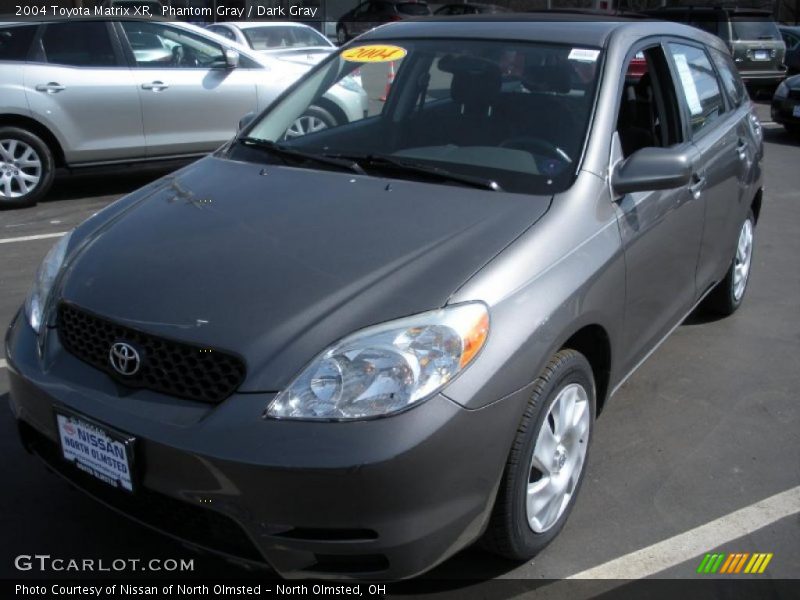 Phantom Gray / Dark Gray 2004 Toyota Matrix XR