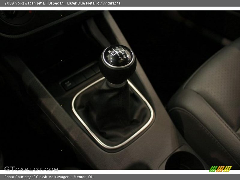 Laser Blue Metallic / Anthracite 2009 Volkswagen Jetta TDI Sedan