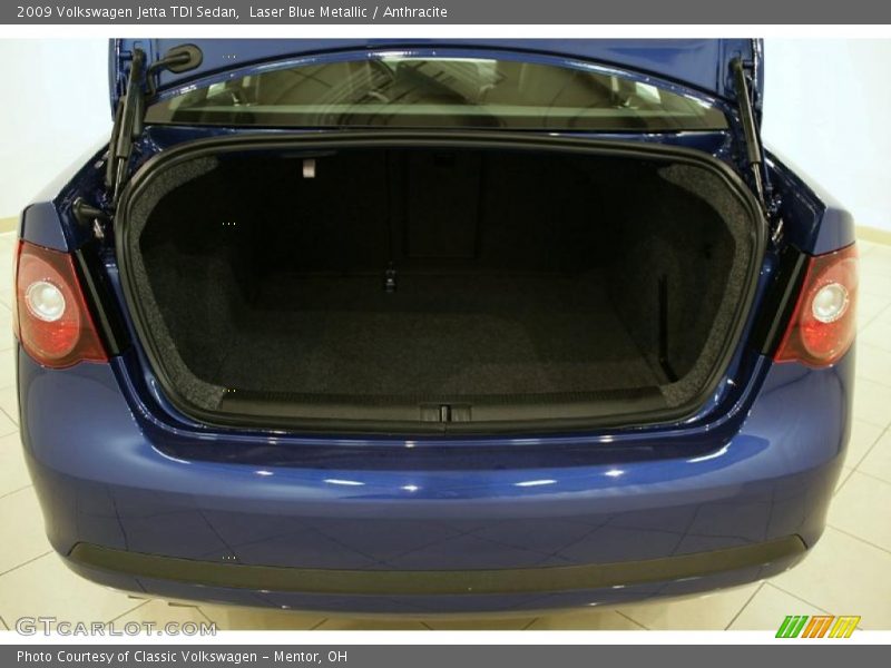 Laser Blue Metallic / Anthracite 2009 Volkswagen Jetta TDI Sedan