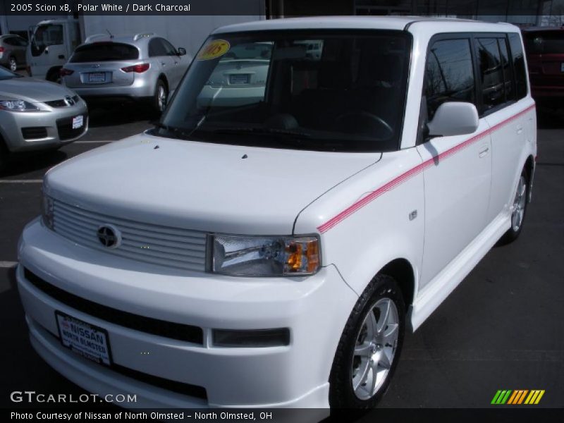 Polar White / Dark Charcoal 2005 Scion xB
