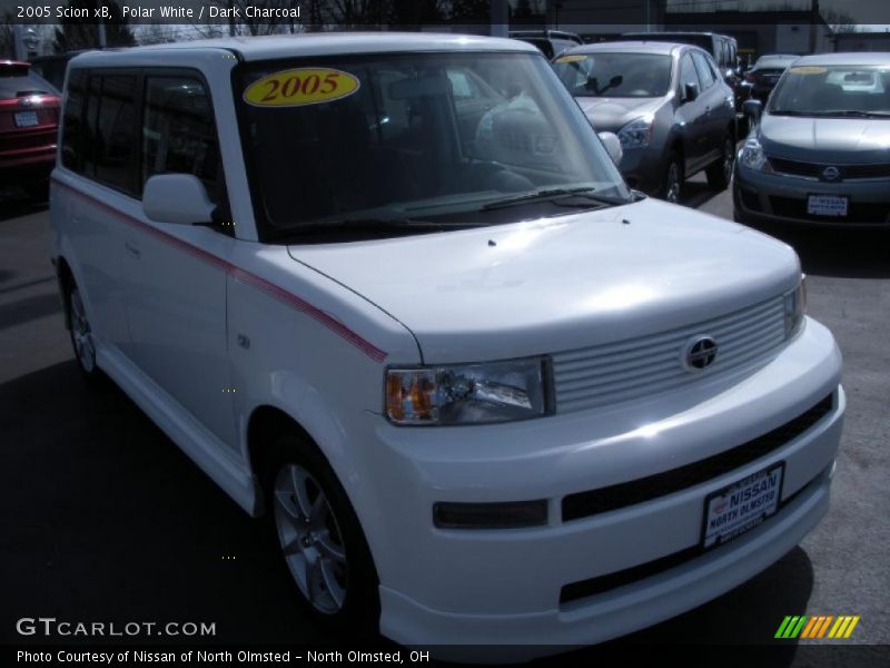 Polar White / Dark Charcoal 2005 Scion xB