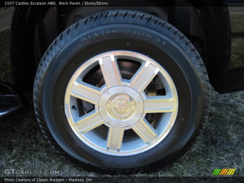Black Raven / Ebony/Ebony 2007 Cadillac Escalade AWD