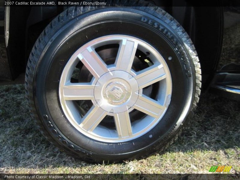 Black Raven / Ebony/Ebony 2007 Cadillac Escalade AWD