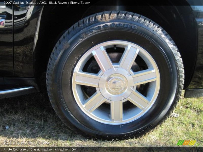 Black Raven / Ebony/Ebony 2007 Cadillac Escalade AWD