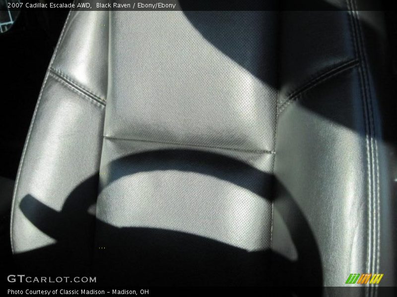 Black Raven / Ebony/Ebony 2007 Cadillac Escalade AWD