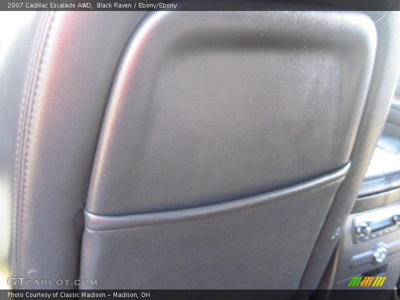 Black Raven / Ebony/Ebony 2007 Cadillac Escalade AWD