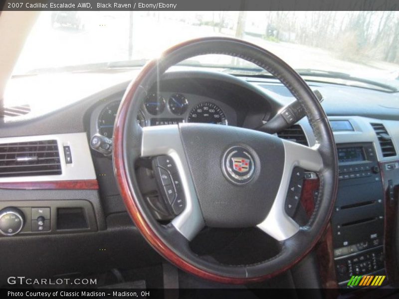 Black Raven / Ebony/Ebony 2007 Cadillac Escalade AWD