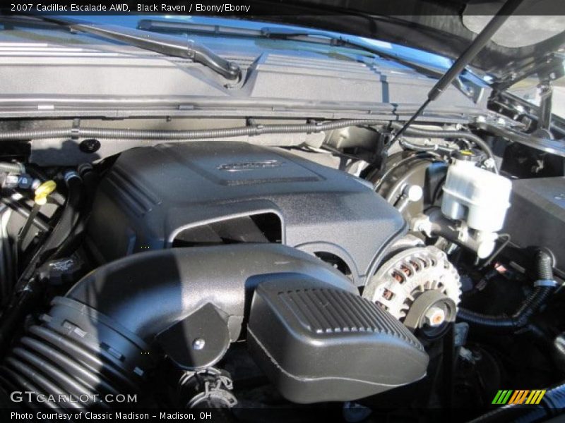 Black Raven / Ebony/Ebony 2007 Cadillac Escalade AWD