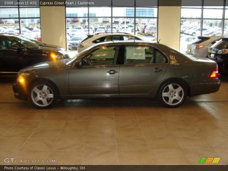 Cypress Green Pearl / Cashmere 2006 Lexus LS 430