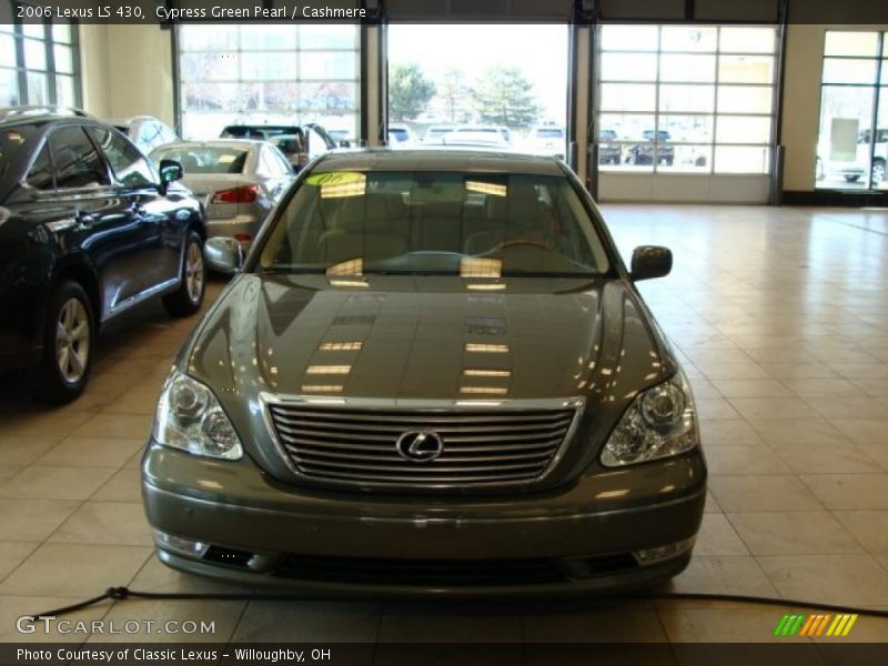 Cypress Green Pearl / Cashmere 2006 Lexus LS 430