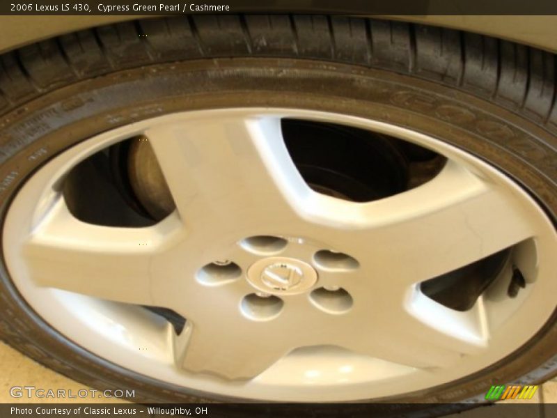 Cypress Green Pearl / Cashmere 2006 Lexus LS 430
