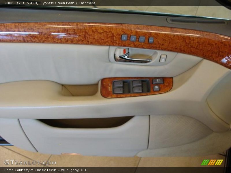 Cypress Green Pearl / Cashmere 2006 Lexus LS 430