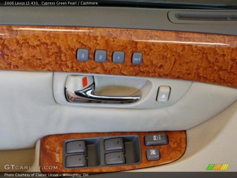 Cypress Green Pearl / Cashmere 2006 Lexus LS 430