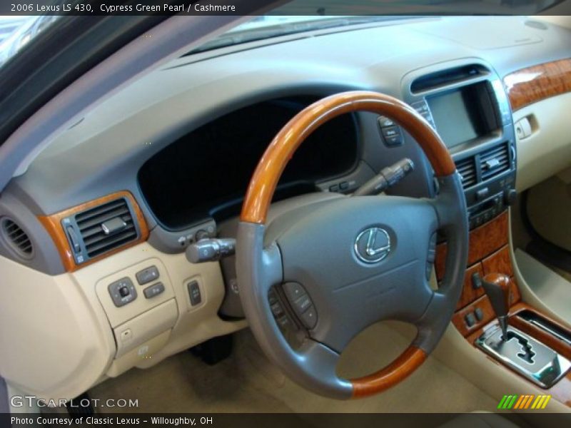 Cypress Green Pearl / Cashmere 2006 Lexus LS 430