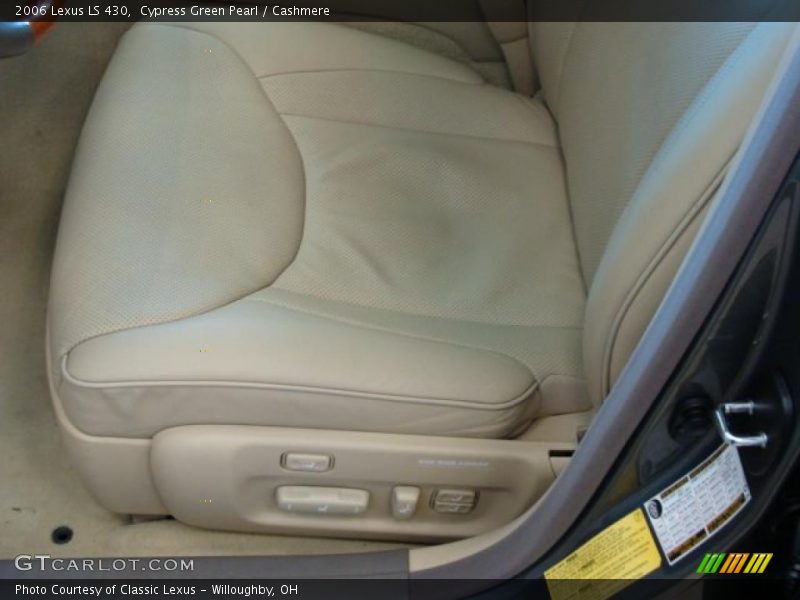 Cypress Green Pearl / Cashmere 2006 Lexus LS 430
