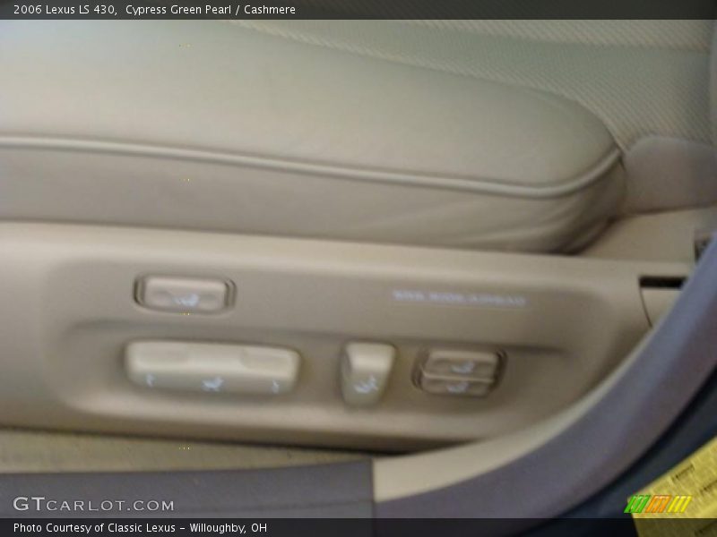 Cypress Green Pearl / Cashmere 2006 Lexus LS 430
