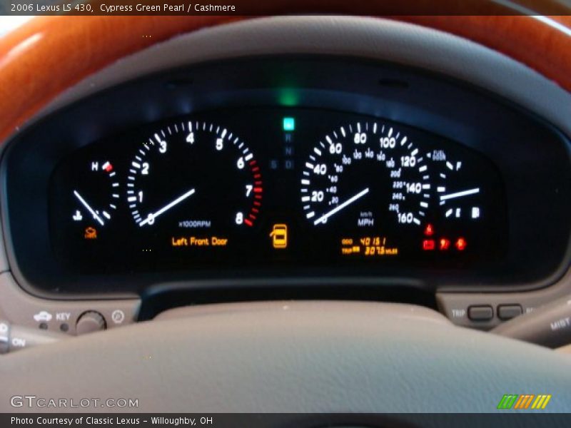 Cypress Green Pearl / Cashmere 2006 Lexus LS 430