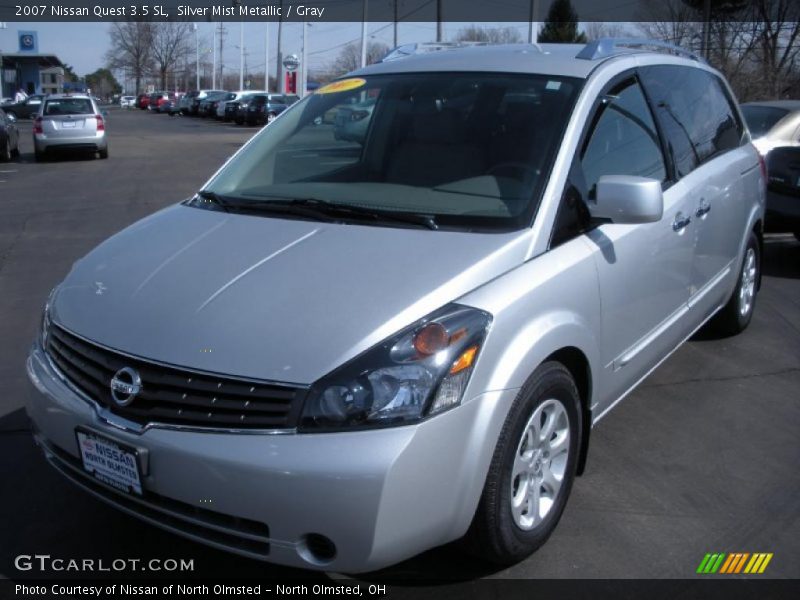 Silver Mist Metallic / Gray 2007 Nissan Quest 3.5 SL